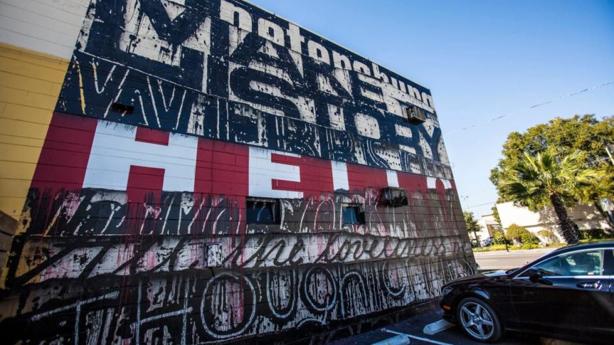 St. Petersburg Make History: BASK Mural