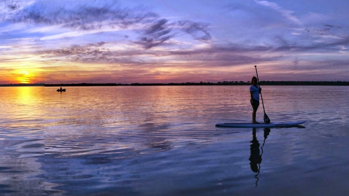 Sunset Paddleboard in Dunedin