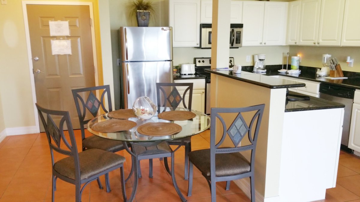 Madeira Bay Resort, two bedroom condo kitchen