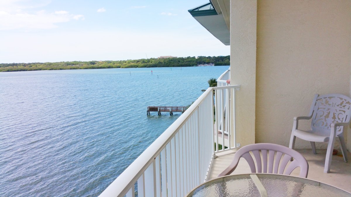 Private Balcony Overlooking Water