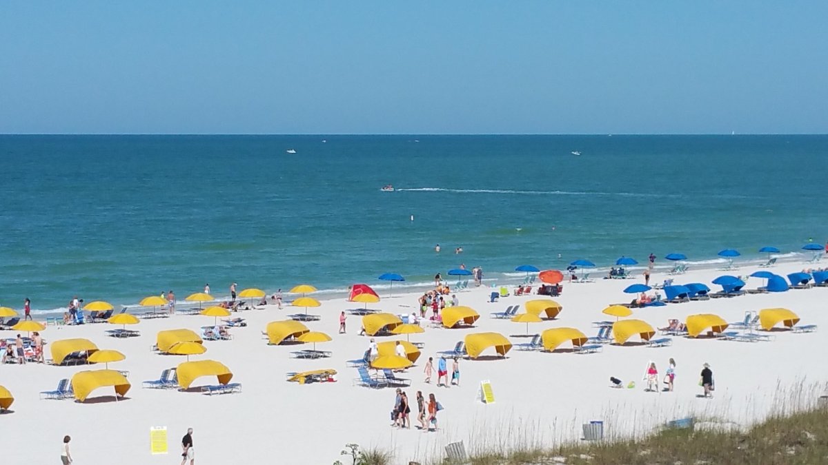 Beach at Gulf Strand Resort