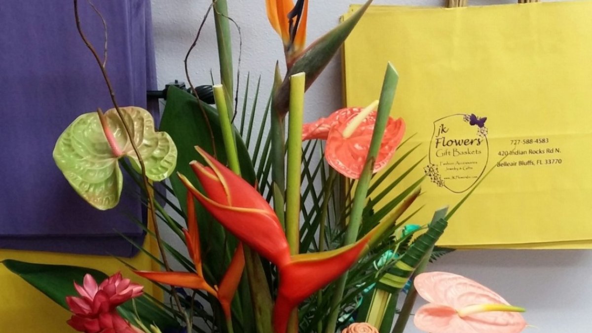 tropical arangement.