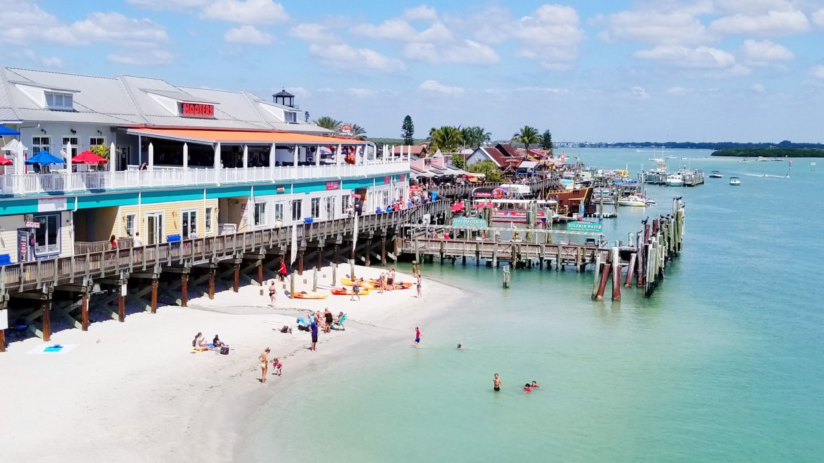 John's Pass Village and Boardwalk, neighbors Madeira Bay Resort