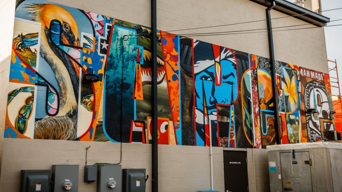 Man Made Murals & DeLaPlane Studios