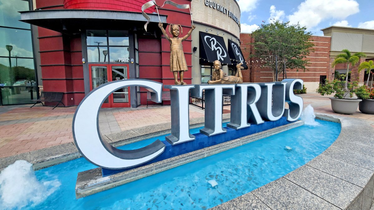 Citrus Park Town Center Mall sign