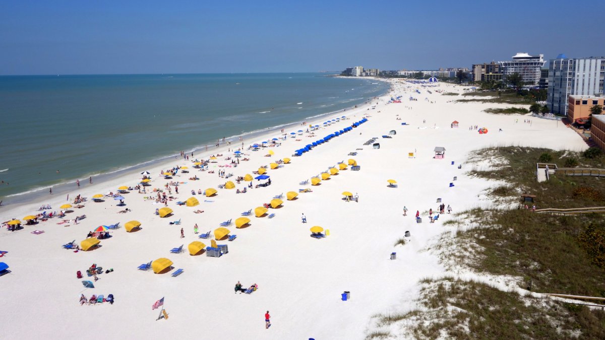 Beach at Gulf Strand Resort