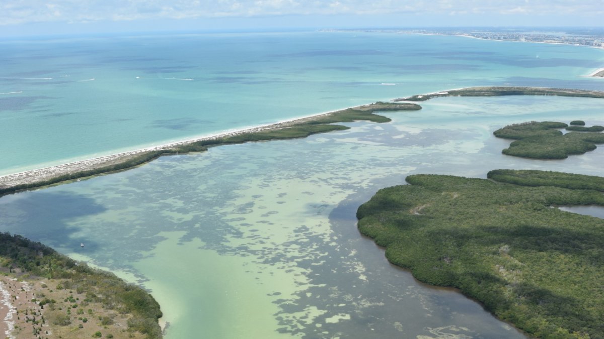 beautiful waters off of St. Petersburg, FL