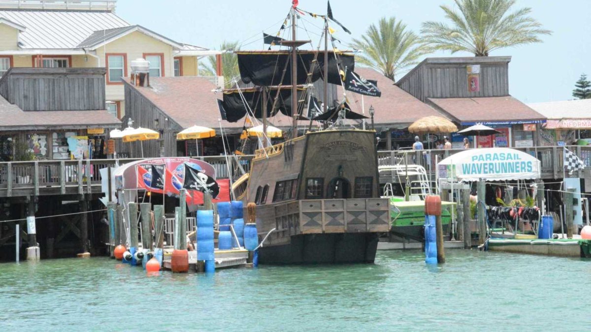 The Pirate Ship at John's Pass in Madeira Beach