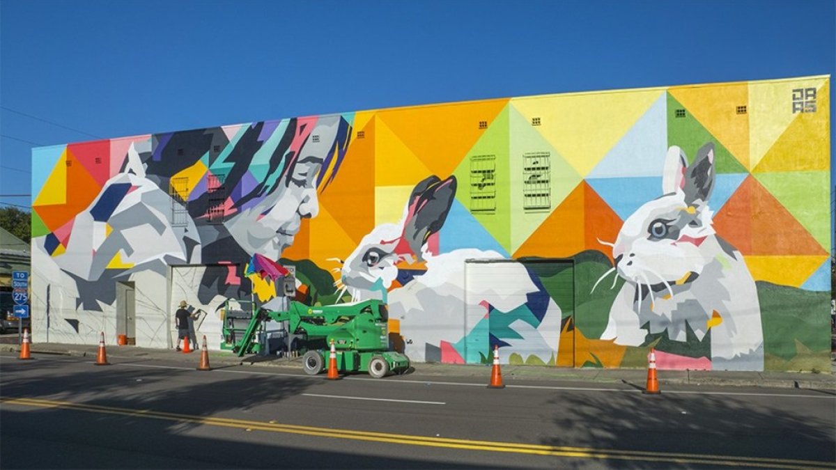 We Are Going to Be Friends' Mural By DAAS