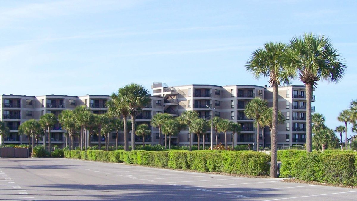 Gulf Strand Resort from the side