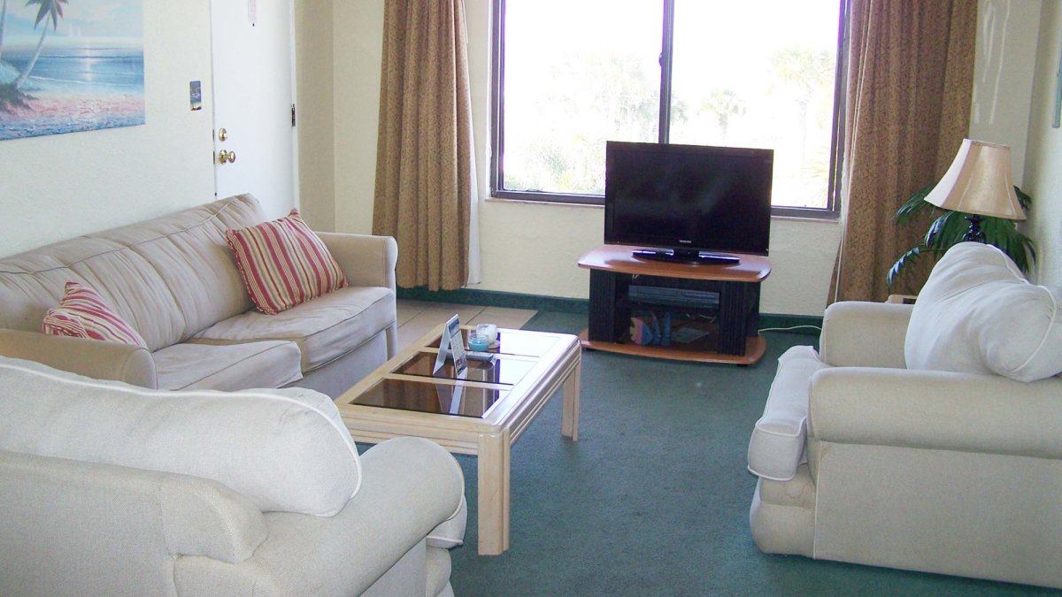 Living Room - 2 Bedroom Unit
