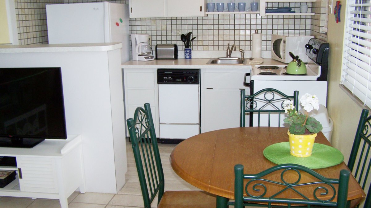 One Bedroom Unit Kitchen