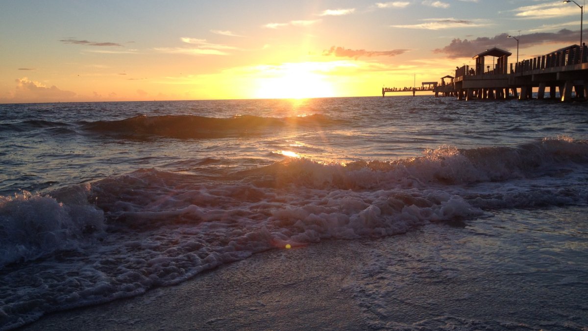 Gulf Pier & Bay Pier at Fort De Soto Park