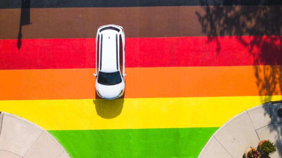 St. Pete Pride Street Mural