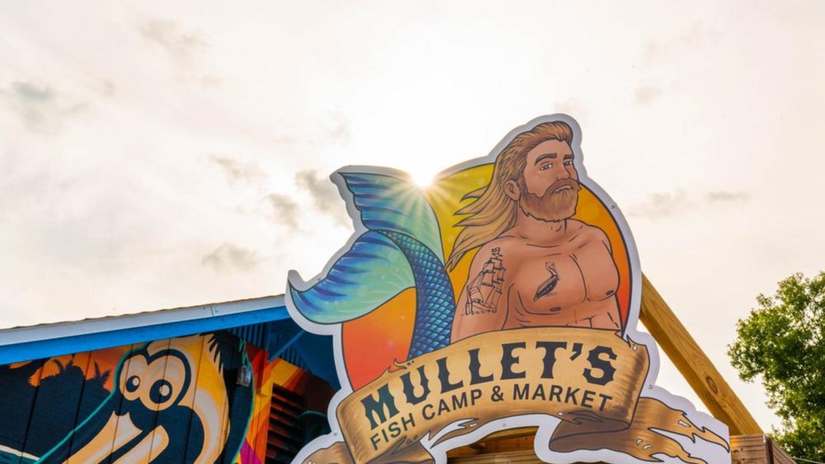 Mullet's Fish Camp Exterior