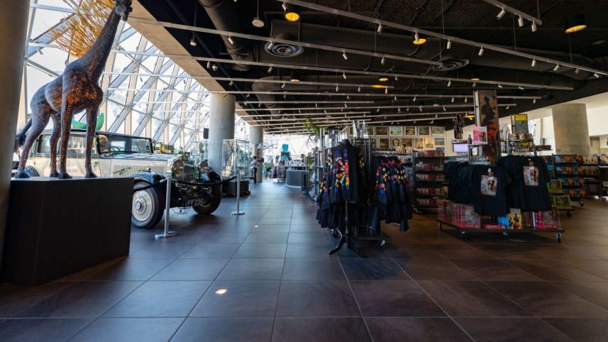 The Dali Museum Store, showcasing the largest collection of Dali-inspired merchandise in the world.