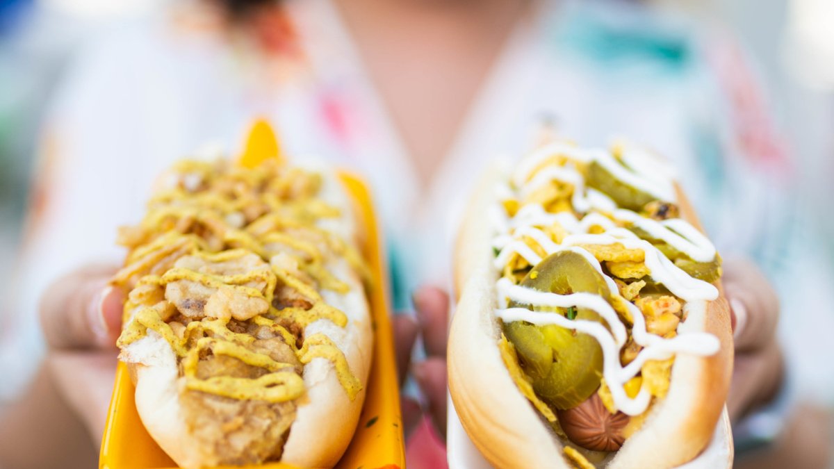 Nah Dogs Vegan Hot Dog Cart