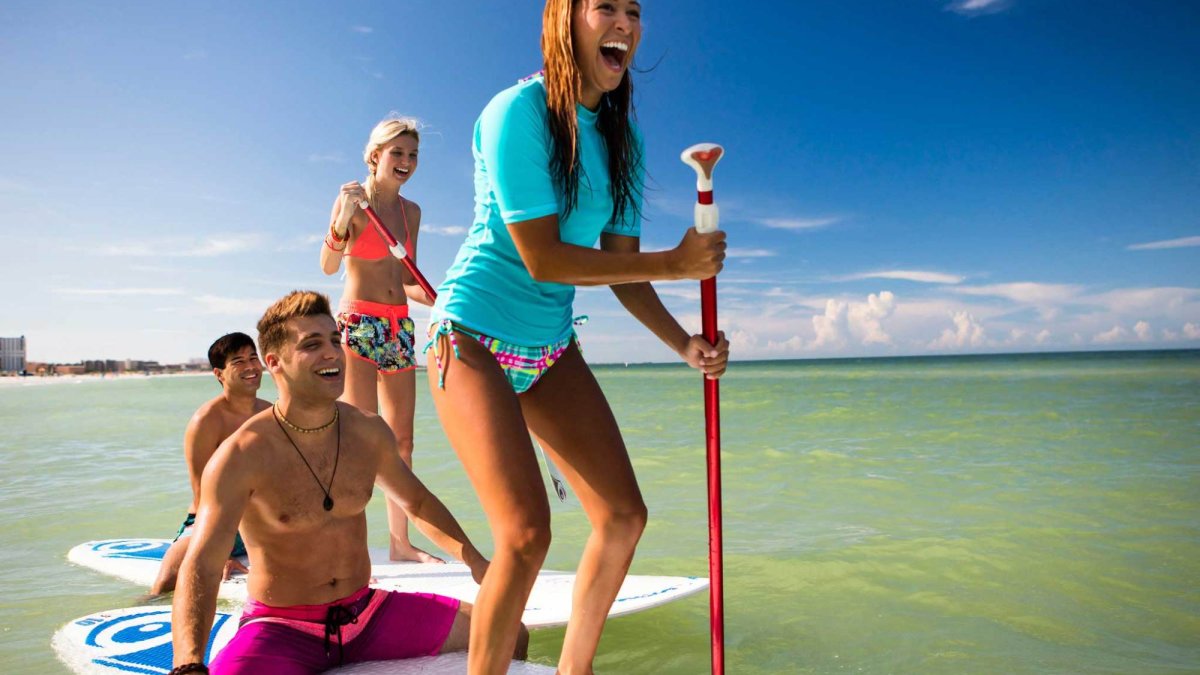 Cruise along the coast on a Stand Up Paddleboard