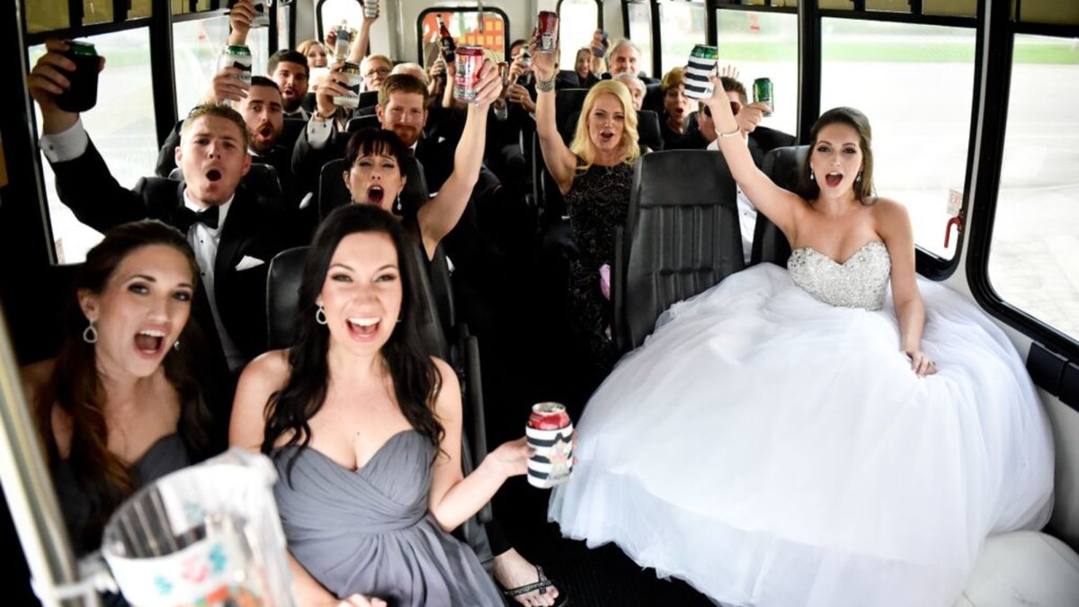 Great for wedding shuttles!