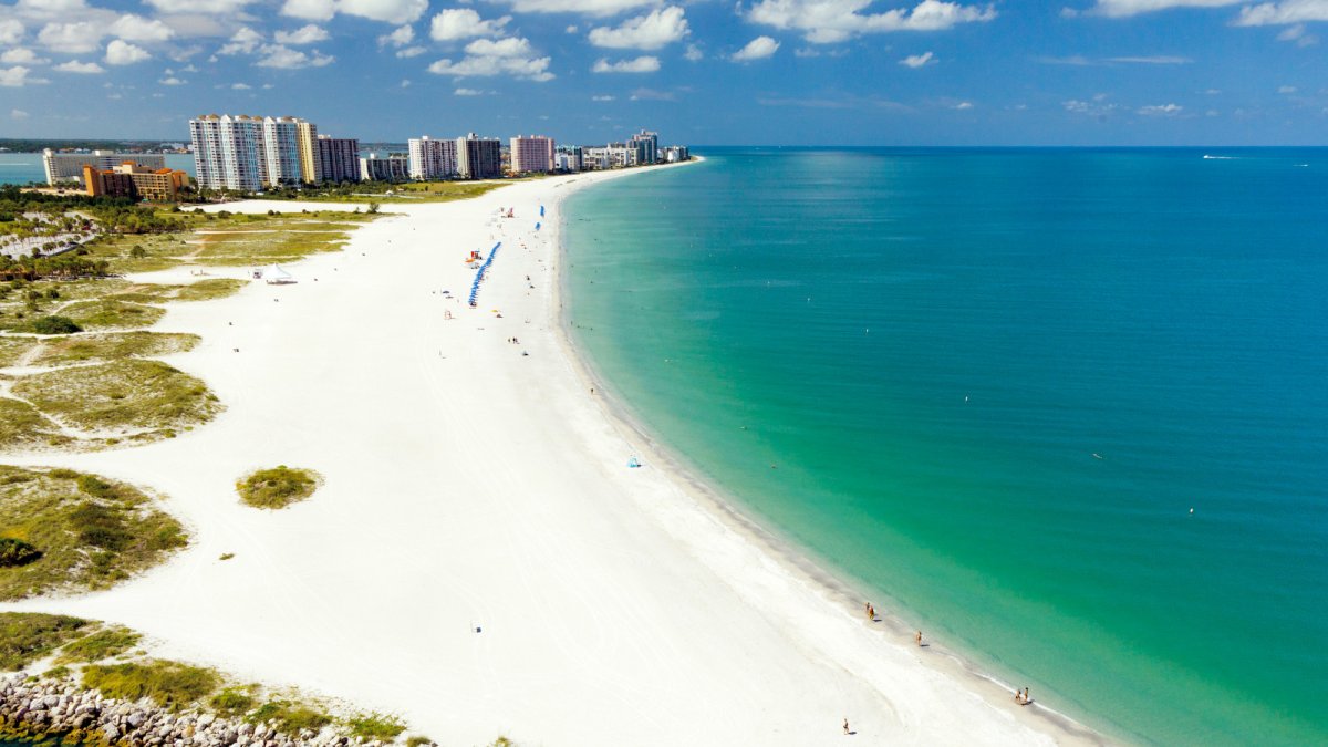 Beach Aerial Shot