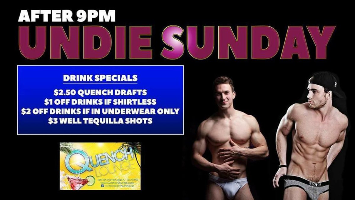 Sunday Undie Night