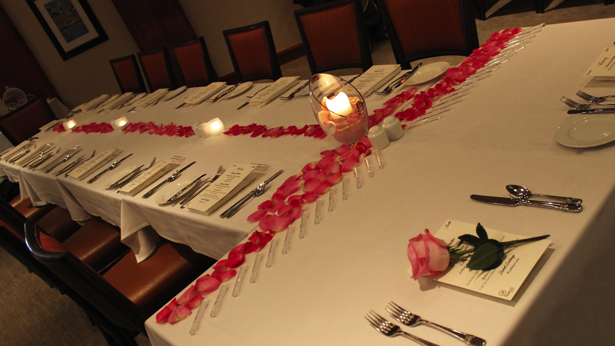 Intimate Event Dinner