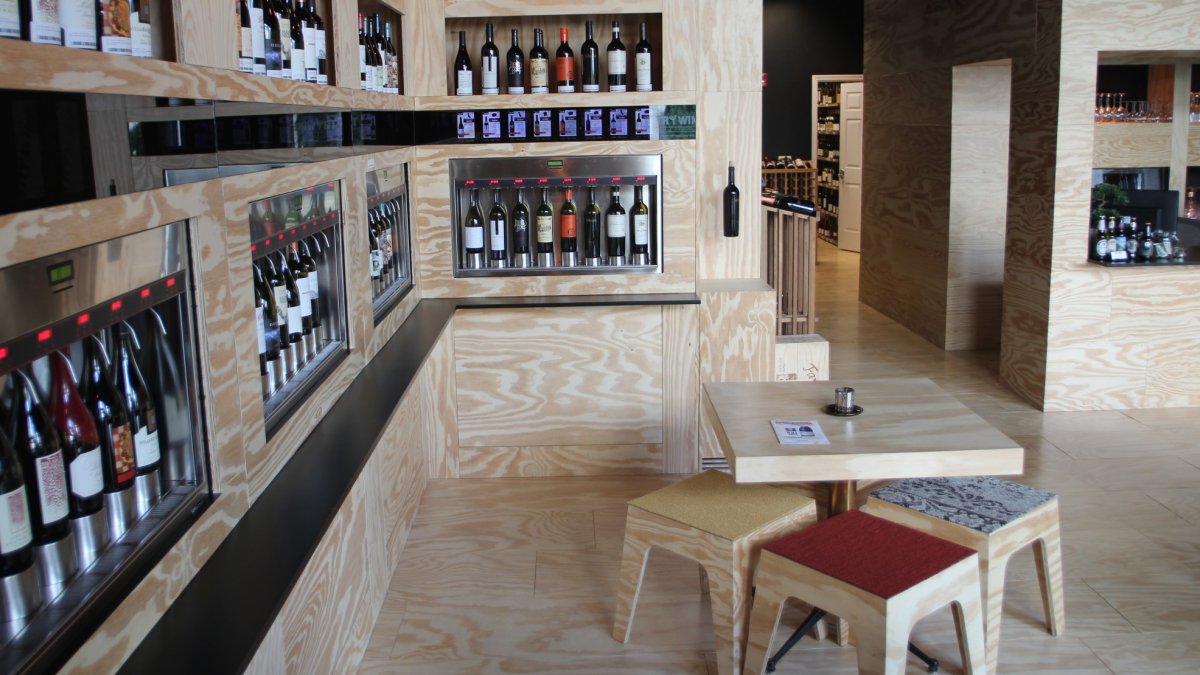 TRY WINE, Retail Tasting Lab - Interior