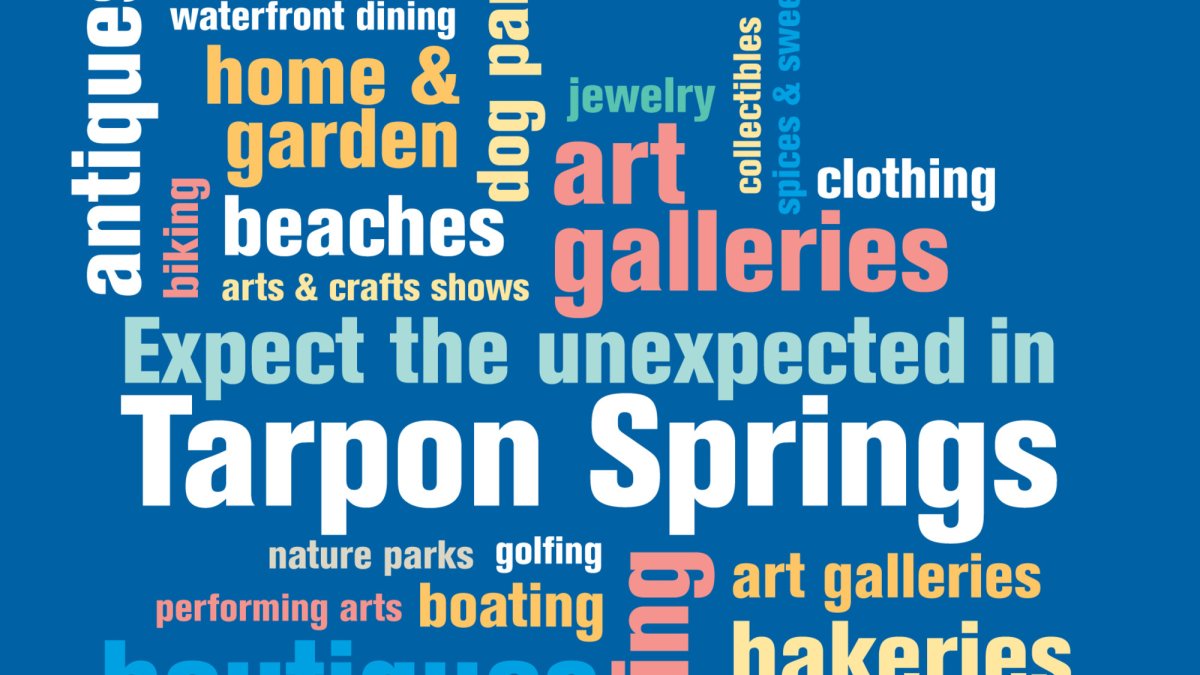 Expect The Unexpected In Tarpon Springs!