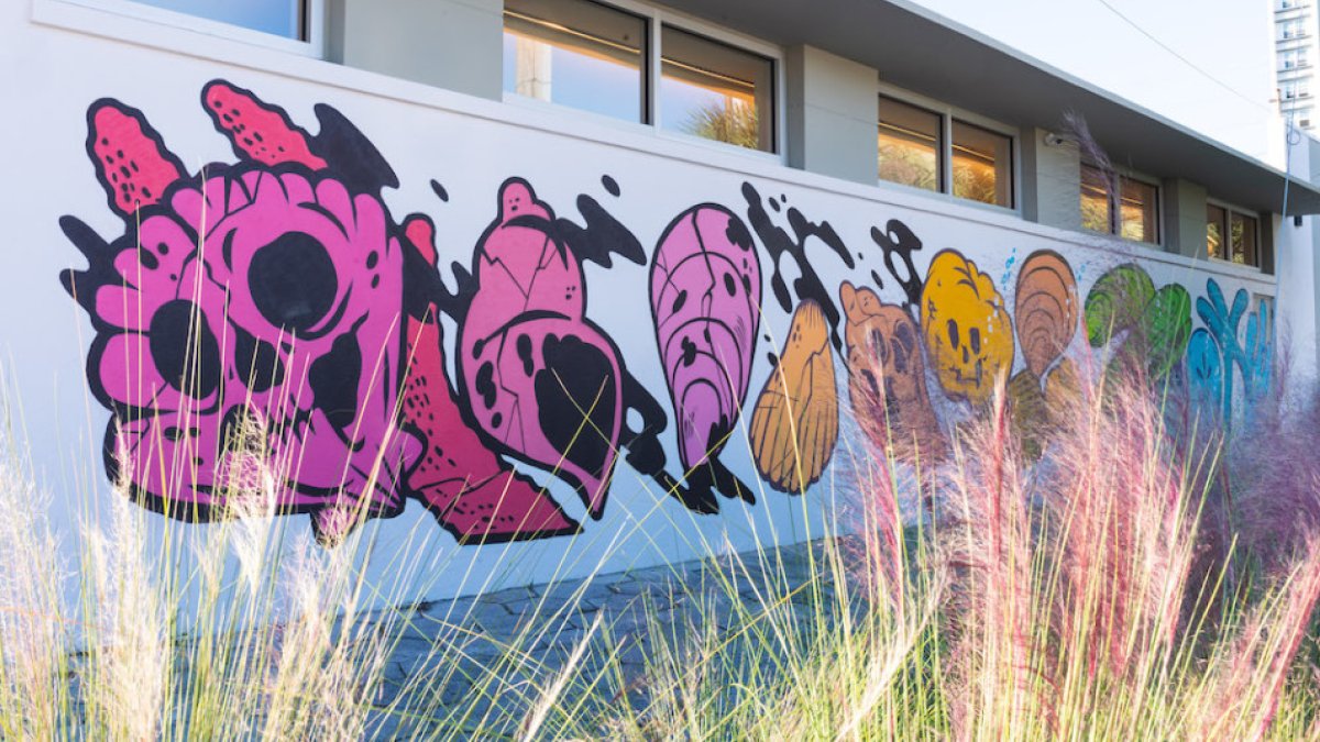 Carbon Punishment Mural, Edge District