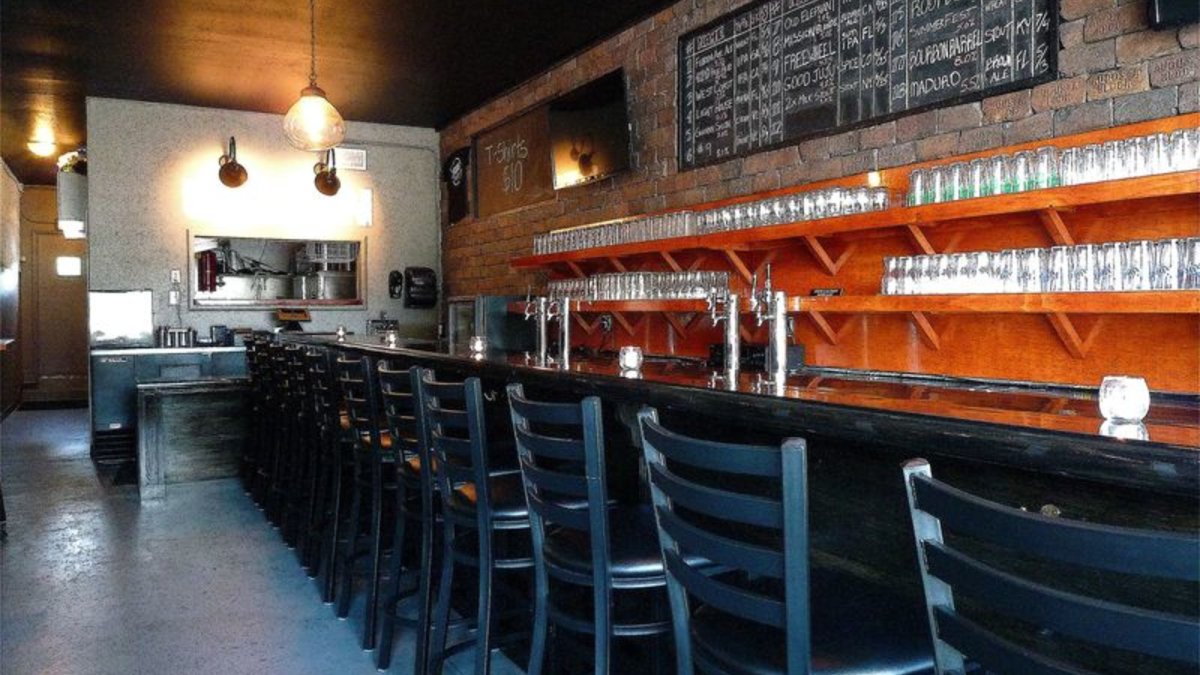 18 beers on tap and everything made from scratch