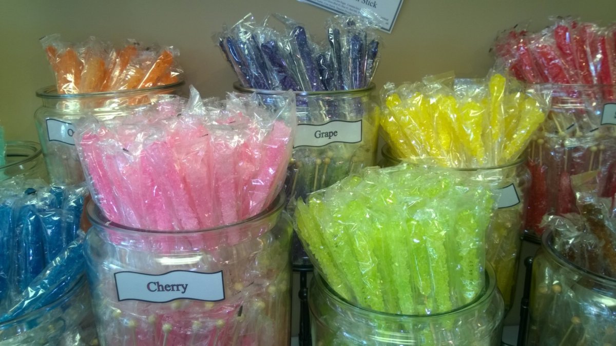 Rock Candy Sticks