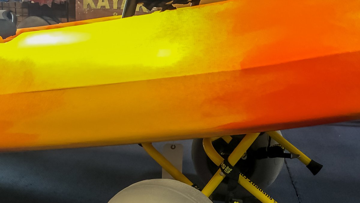 Beach cart for your kayak