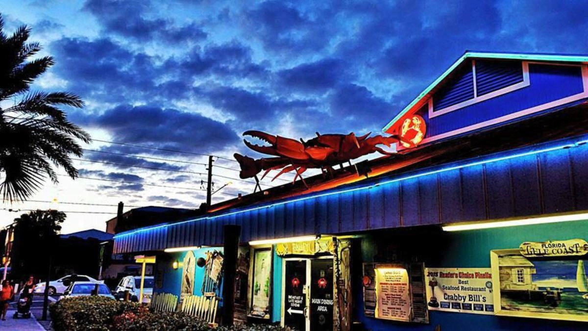 A beautiful night at Crabby Bill's in Indian Rocks Beach