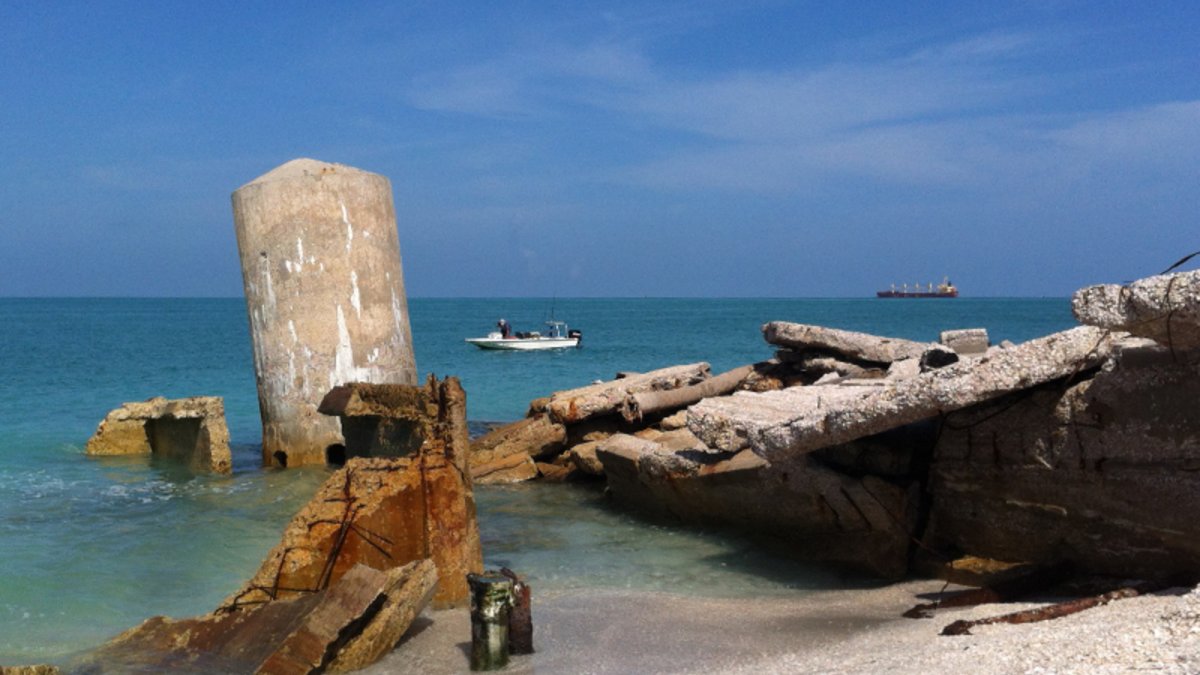 Take the ISLAND HOPPER to see the ruins of Fort Dade on Egmont Key