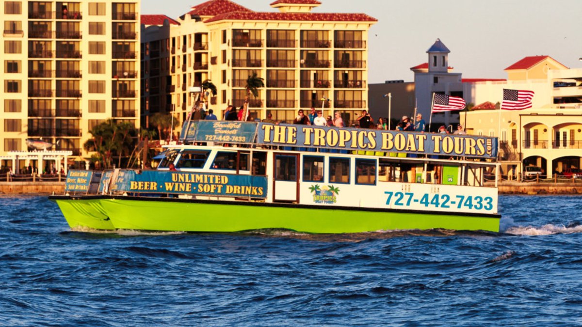 boat tours near st. petersburg fl