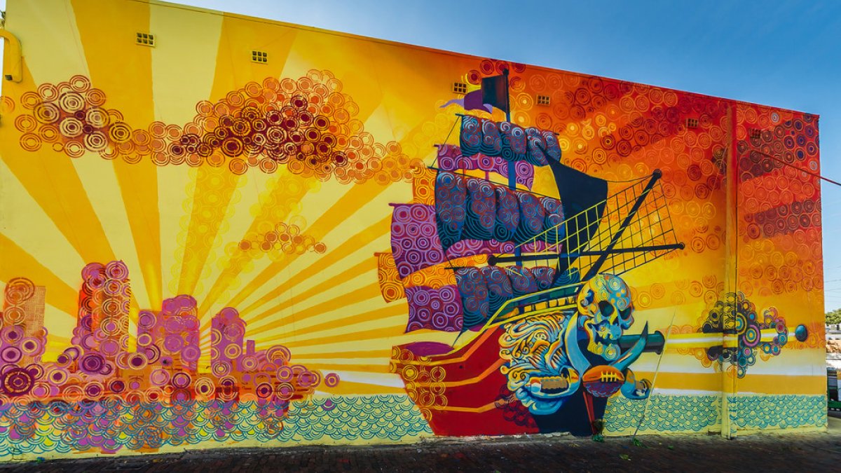 Matt Kress SHINE 2018 Mural