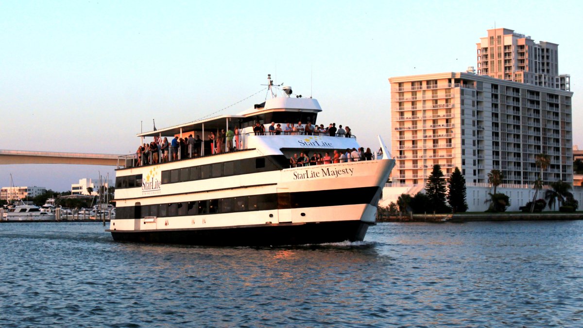 clearwater beach starlite majesty dining yacht