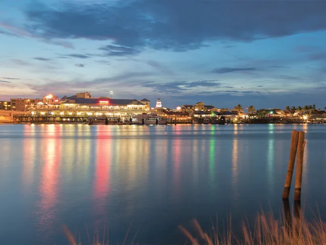 John's Pass at dusk